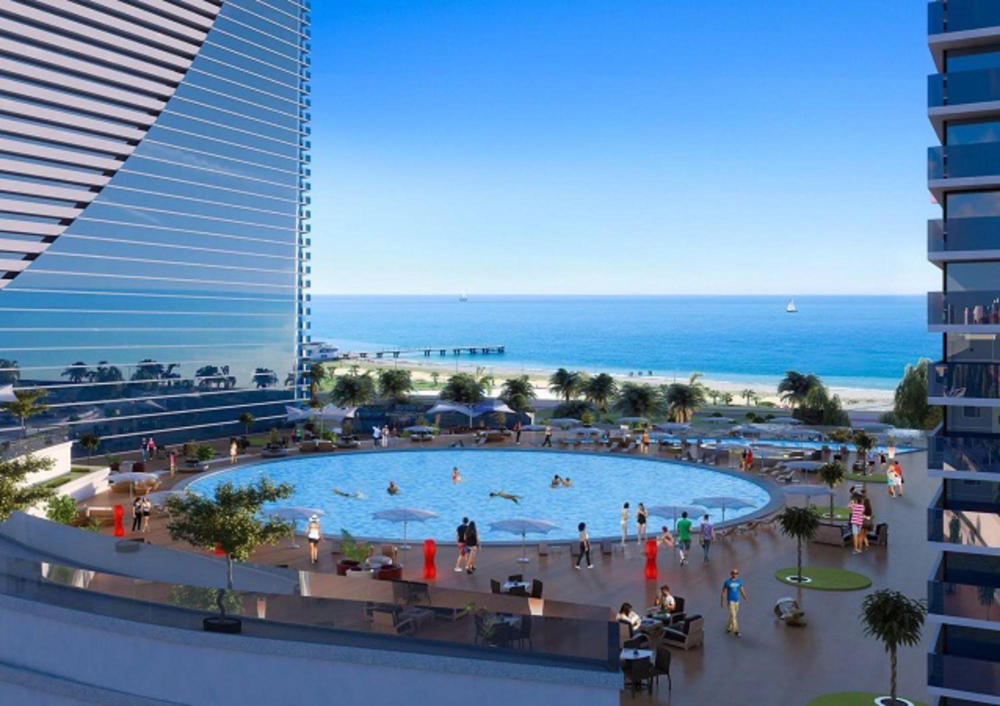 Апартаменти Orbi City Panorama Vip Батумі Екстер'єр фото